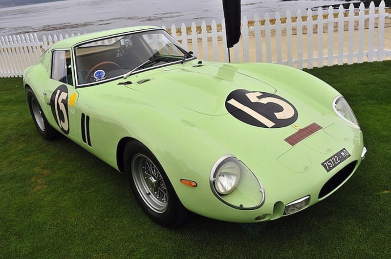 Stirling Moss Ferrari 250 GTO Chassis number 3505 at Pebble Beach